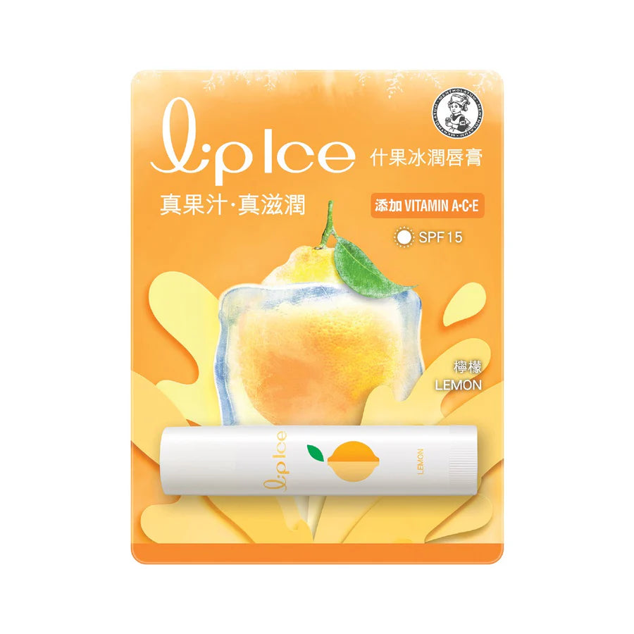 Mentholatum Fruit Ice Lip Balm SPF15 (Lemon) 3.5g
