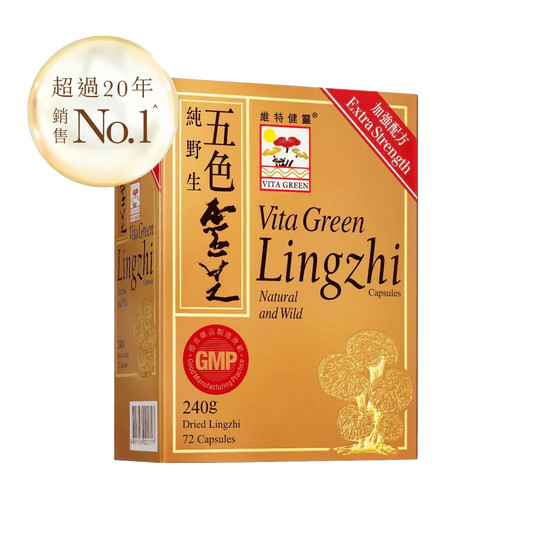 五色靈芝 72粒裝