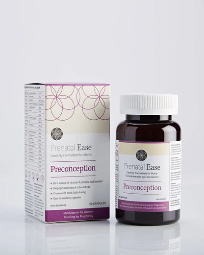 Prenatal Ease Preconception: 產前輕鬆 (60 粒膠囊)